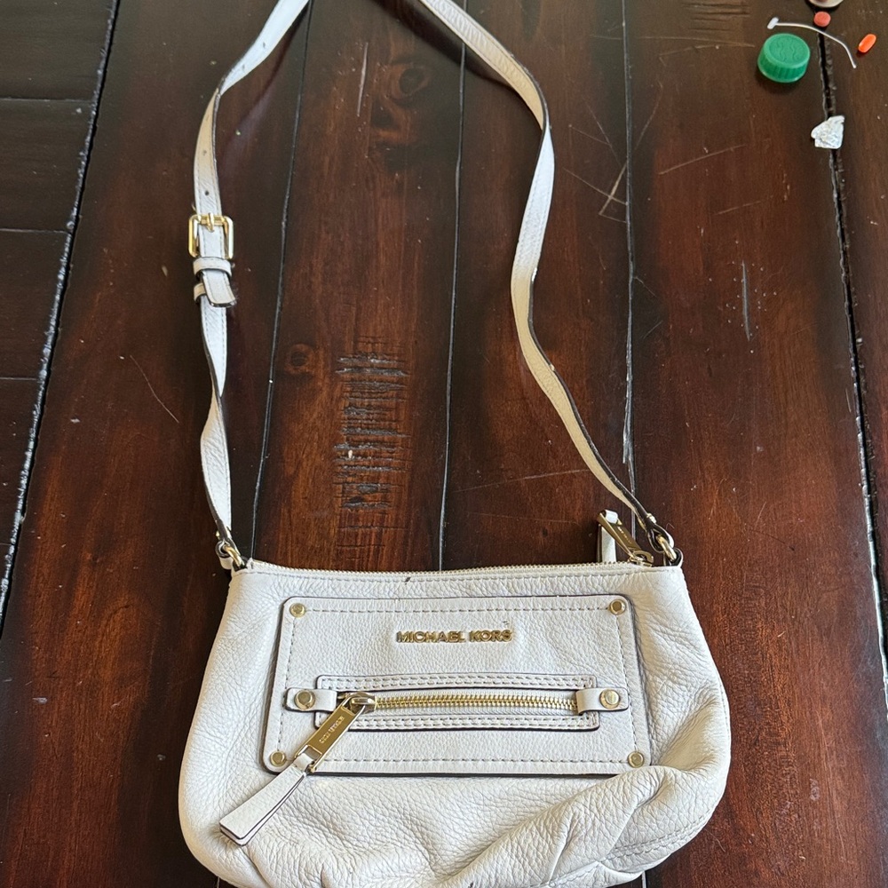 Michael Kors Beige Crossbody Bag